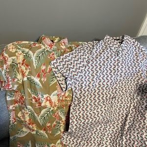 J.Crew Mens Short Sleeve Designed Shirts